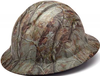 Ridgeline Camo Full Brim Hard Hat 4pt